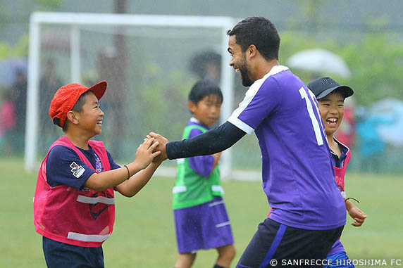 安芸高田市地域振興事業さん ふれあいサッカーフェスティバルの様子