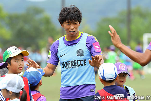 安芸高田市地域振興事業さん ふれあいサッカーフェスティバルの様子