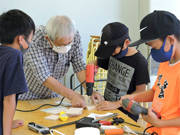 安芸高田市「夏休み　こどもDIY教室」