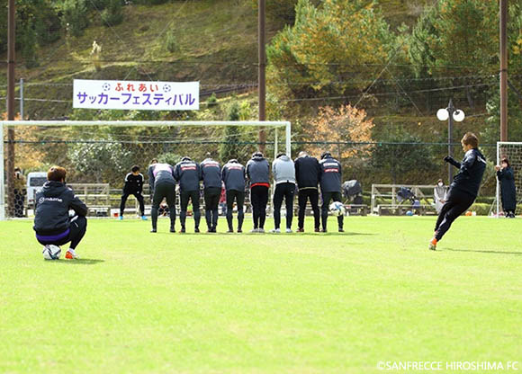 安芸高田市地域振興事業さん ふれあいサッカーフェスティバルの様子